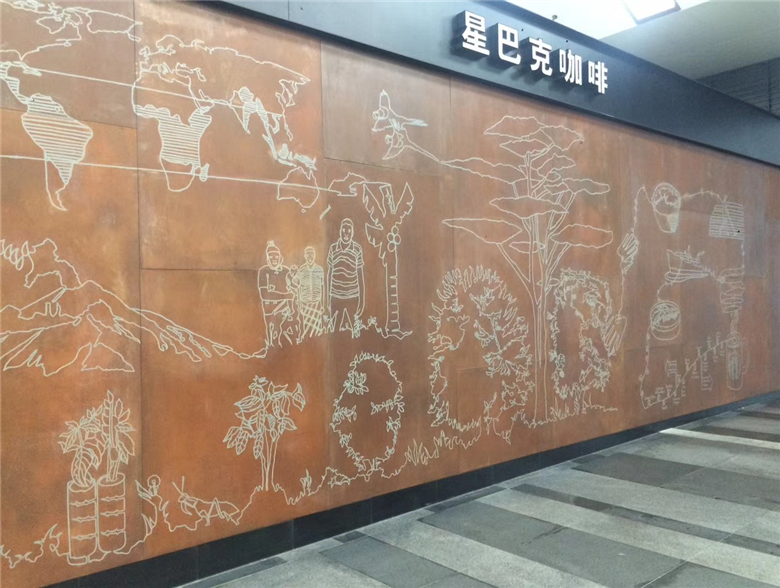 环翠耐候钢幕墙